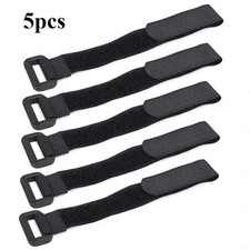 Bulk Reusable Hook and Loop Cable Straps with Buckle Adjustable Wire Cord Ties