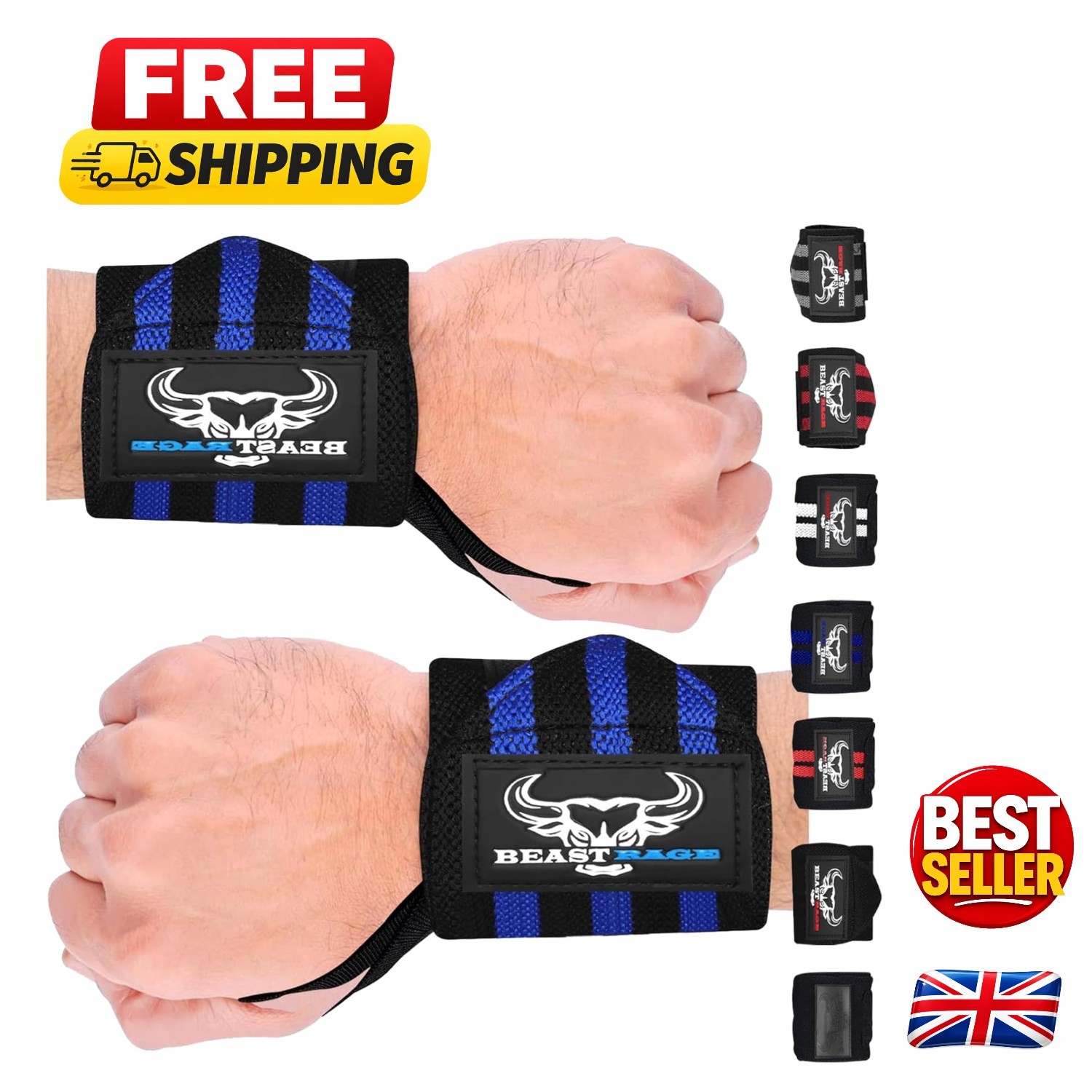 Weight Lifting Wrist Wraps