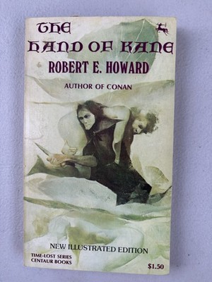 The Hand of Kane Robert E. Howard VTG 1970 s Fantasy PB - Time Lost Series HTF