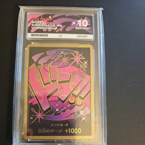 One Piece TCG ACE 10 DON!! REIJU 2024 The Best Super Parallel JPN