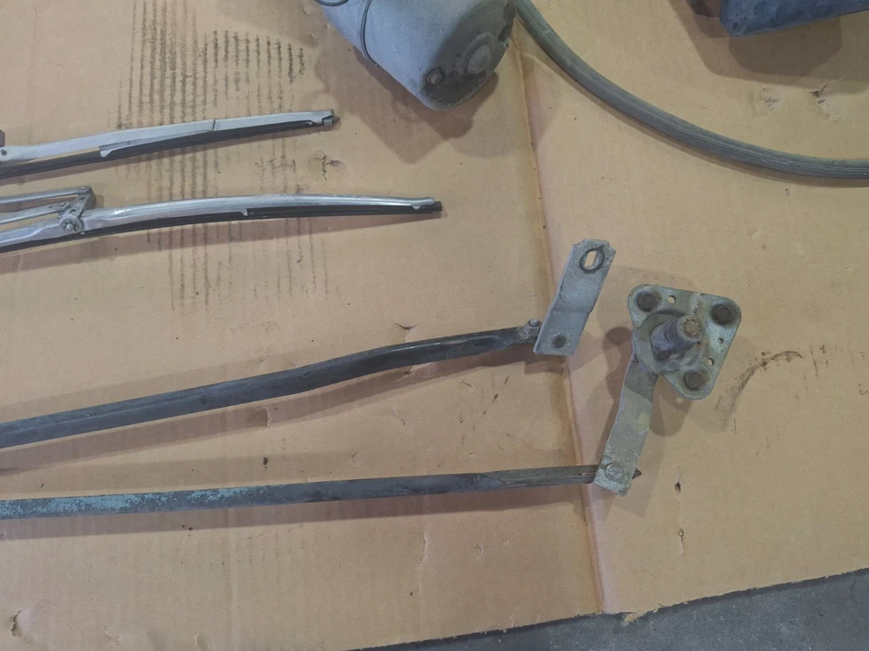 69 Cutlass 442 1968 limpiaparabrisas motor transmisión brazo palanca soporte de bola Foto 3 de 4