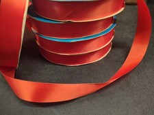  5 Offray Ribbon 100 Yards, Sienna/Rust/Burnt Orange -Acetate Satin Seconds 7/8"