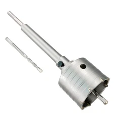 2-3/4" Concrete Hole Saw, 70mm Tungsten Steel Core Bit for Cinder Block, Bric...