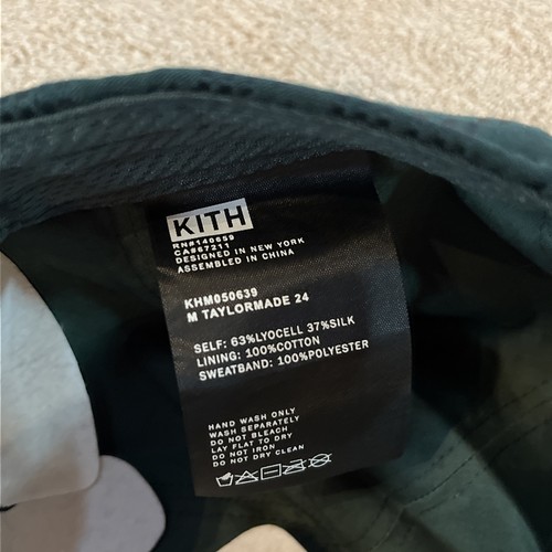 New Kith X TaylorMade Silk Leggero Dad Golf Hat-Green-Elastic Back, Ships Today! - Picture 3 of 7