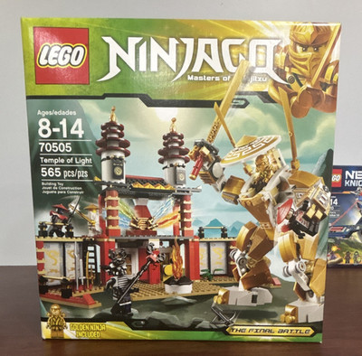 UNOPENED LEGO NINJAGO Masters of Spinjitzu Temple of Light 565 pcs