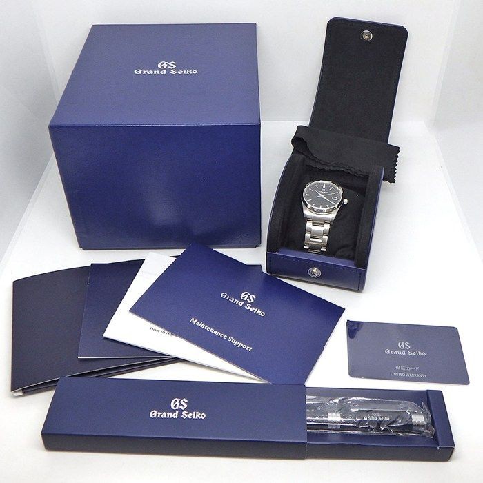 Grand Seiko Heritage Collection SBGX261 -0AB0 Date Black Dial SS Quartz 285127 image 2