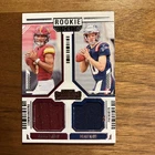 2024 Panini Contenders Rookie Ticket Duel Swatches Drake Maye / Jayden Daniels