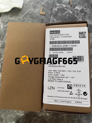 6SE6 420-2AB17-5A 1PCS Brand New Siemens 6SE6420-2AB17-5AA1 us free tax