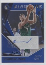 2020-21 Chronicles Airborne Signatures Blue Prizm 11/25 Dwight Powell Auto 0b2