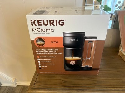 Keurig K-Crema Single Serve Coffee Maker