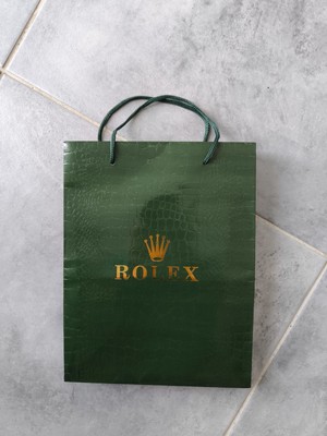 Rolex Einkaufstasche grün (kleiner Preis)
