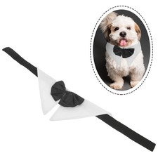  Cat Bow Tie Collar Dog Accessory Bowtie Collars for Male Dogs Bows