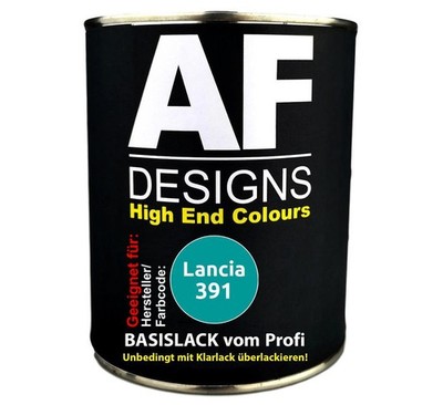 1L Autolack für Lancia 391 Verde Chiaro  Autolack Spritzfertig