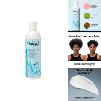 Ouidad Moisture Lock Leave In Conditioner 8.5 fl oz Curly Hair All Curl Types