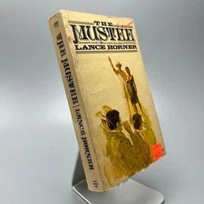 The Mustee Lance Horner 1967 Historical Romance Vtg Paperback Fawcett 26th Print