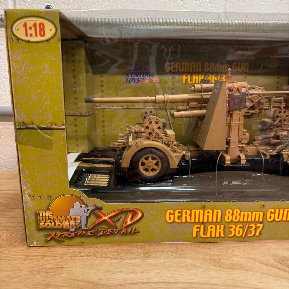 The Ultimate Soldier 32X WW2 German 88MM Flak 36/37 Gun 1:32 Die-Cast Gun - Image 2 of 4