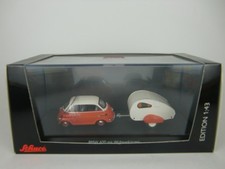 Schuco 02347 1/43 BMW 600 mit Wohnamhanger Model Car