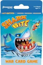 Pressman Shark Bite War Card Game - Ages 4 and Up, 2-4 Players