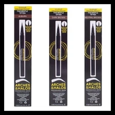Arches and Halos Fine Bristle Tip Pen - Eyebrow Pencils, Buildable, Choose Color