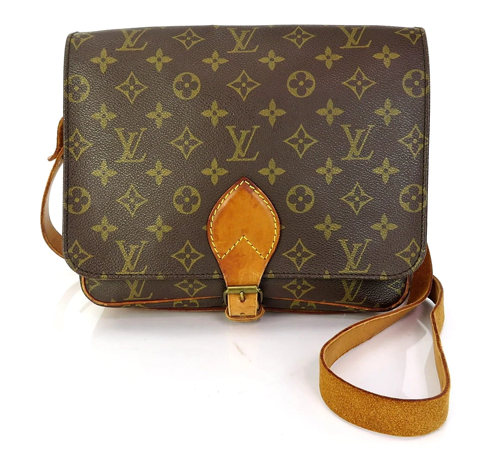 Authentic LOUIS VUITTON Cartouchiere GM Monogram Shoulder Bag Purse #62124 - Image 2 of 4
