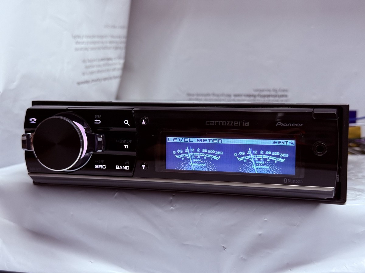 Pioneer Carrozzeria DEH-970 1DIN Car Audio CD/Bluetooth Receiver w