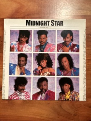 Midnight Star - Headlines 12'' Vinyl Single Funk Soul Schallplatte 1986
