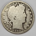 1900 O Barber Half Dollar 50 Cents New Orleans 90% Silver Actual Coins Pictured