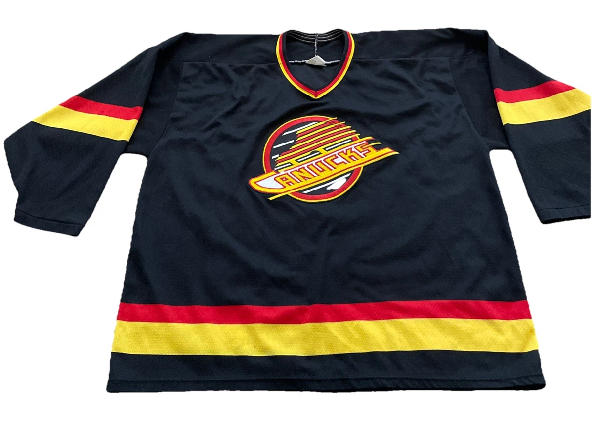 Vancouver Canucks Black Jersey NHL Fan Apparel & Souvenirs for 