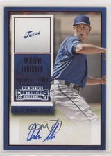2015 Panini Contenders Prospect Ticket Red Foil Andrew Faulkner #12 Auto x5u