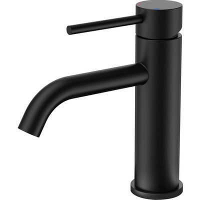 Effiziente Schwarz Matt Wasserhahn für Waschbecken mit Einhandbedienung