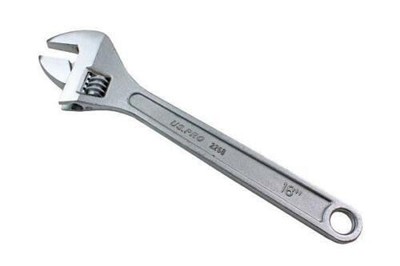 US PRO verstellbarer Schraubenschlüssel groß 18'' 450 mm Schraubenschlüssel 53 mm breit Öffnungsbacken 2268