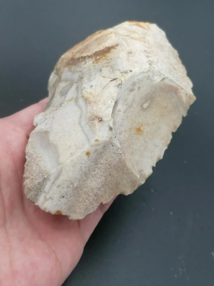 Upper Paleolithic prob. Aurignacian France Large scraper Beautiful shape - Image 4 of 4