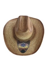 Hut Cowboyhut Milo Stars&Stripes Gr S Stroh Neu Stabil Western Country