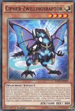 YuGiOh Cipher-Zwillingsraptor INOV-DE010 Common Neu 1st
