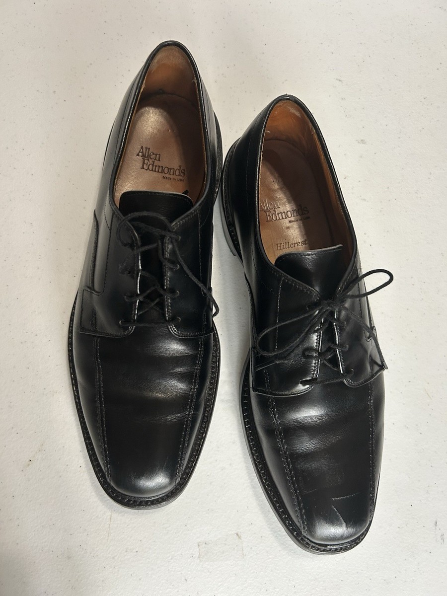 Vintage Allen Edmonds Hillcrest black leather lace-up dress shoe Men Size 10.5 Allen Edmonds Hillcrest Shoes Men main image 2