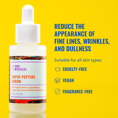 Super Peptide Serum - Anti-aging Facial Serum with Peptides and Copper Tripep...