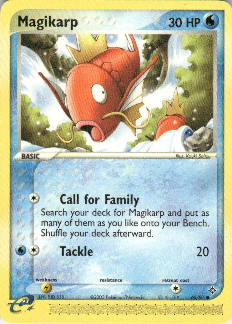 Magikarp Common EX Dragon 60/97 NM