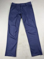 Rhone Pants Mens Size 34 Blue Commuter Chino Performance Lightweight Trouser