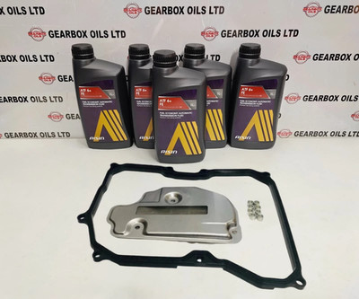 FOR AUDI / MINI / VW 09G 6 SPEED AUTO GEARBOX FILTER GASKET ATF 6+ FE OIL 5L KIT