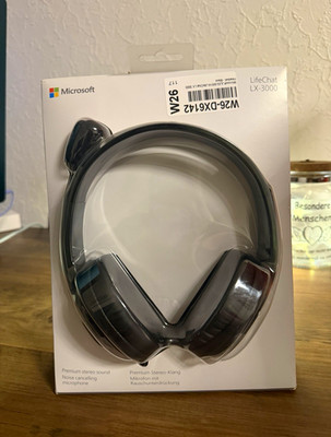 Microsoft LifeChat LX-3000 USB Headset mit Mikrofon   Neu/Unbenutzt