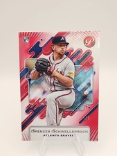 Spencer Schwellenbach 2025 Pristine Red Rookie 1/5 #17