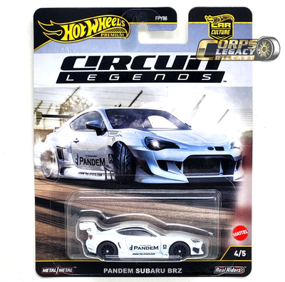 Hot Wheels Premium Pandem Subaru BRZ Circuit Legends 1:64 2025 Car