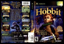 LOTR The Hobbit Microsoft Xbox Art Insert Only No Game Used Condition