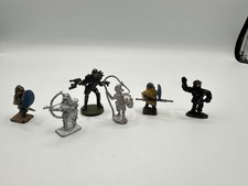 Ral Partha Grenadier Heritage Metal Miniatures Lot of 6 D D Figures Vintage 001