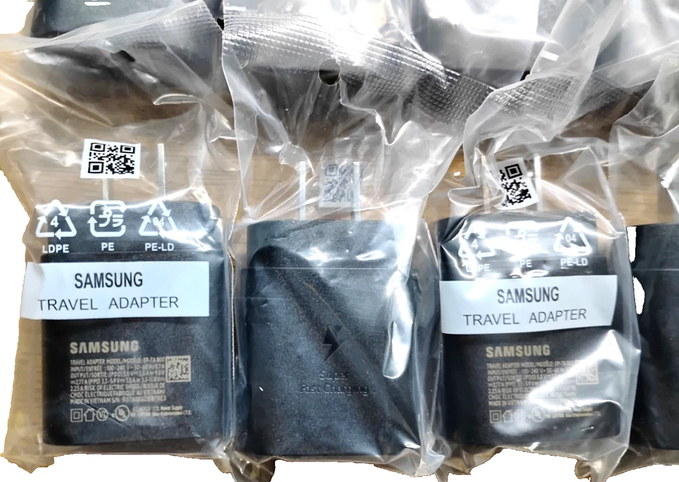 (Bulk Lot of 10pcs) Samsung 25W USB-C Super Fast Charge Wall Adapter EP-TA800 - Image 3 of 3