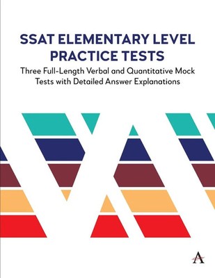 SSAT Elementary Level Practice Tests | Anthem Press | Taschenbuch | Englisch