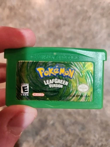 Pokémon: LeafGreen Version (Game Boy Advance, 2004)(Authentic!)(Working Battery)