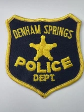 Denham Springs Louisiana Police Patch