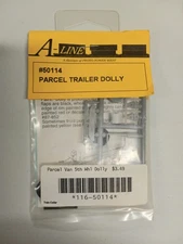 A-line HO Scale Kit#50114 Parcel Trailer 5th Wheel Dolly 