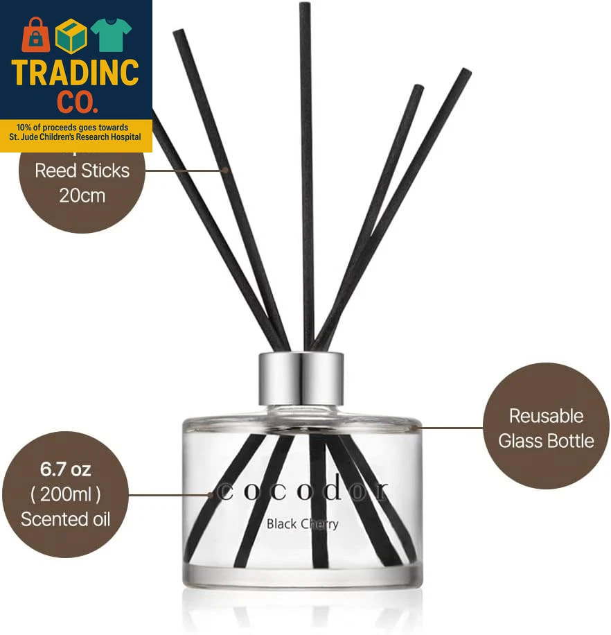 COCODOR Signature Reed Diffuser Set/Refreshing Air / 6.7Oz /1 Pack/Home Fragranc - Image 3 of 4